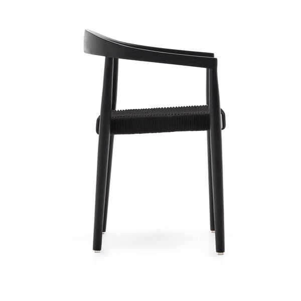 Črni jedilni stoli v kompletu 4 ks Ydalia – Kave Home-image-3