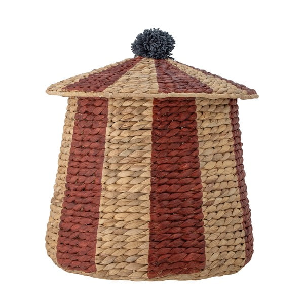 Otroška škatla za shranjevanje iz vodne hijacinte v naravni barvi ø 40x40 cm Birsen – Bloomingville Mini