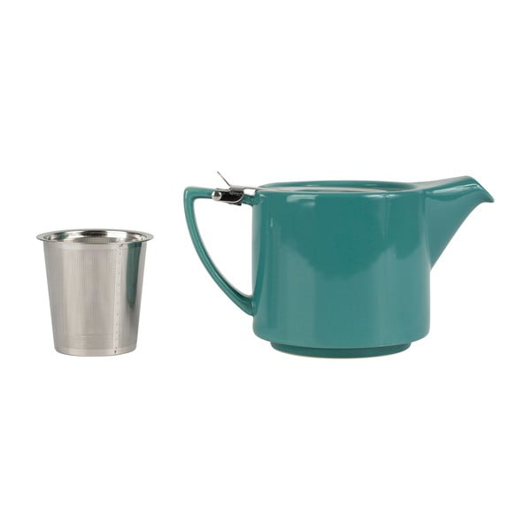 Temno zelen lončen čajnik 800 ml Design - Sema-image-2