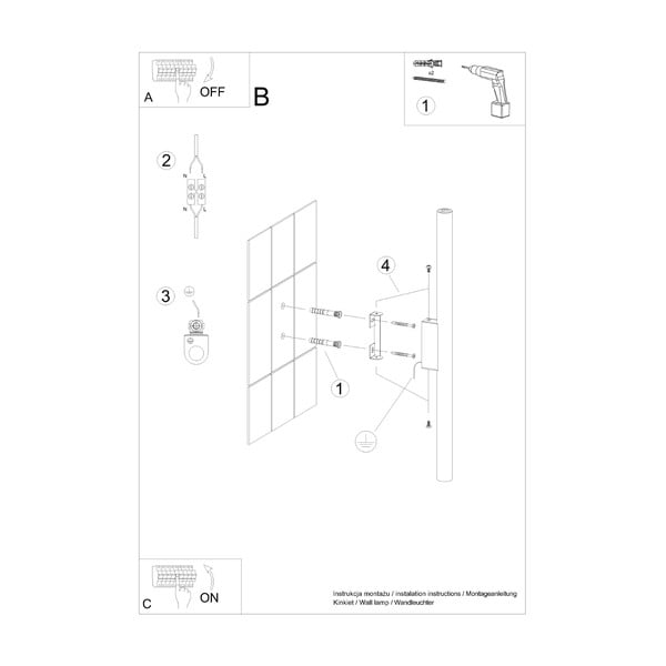 Zelena stenska svetilka Fideus – Sollux-image-4
