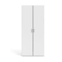 Bela garderobna omara 78x175 cm Space – Tvilum