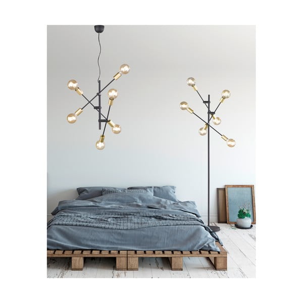 Stropna svetilka Trio Cross, višina 19 cm-image-1