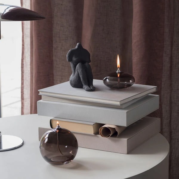 Steklena oljna svetilka (višina 11 cm) Aura – Mette Ditmer Denmark-image-1