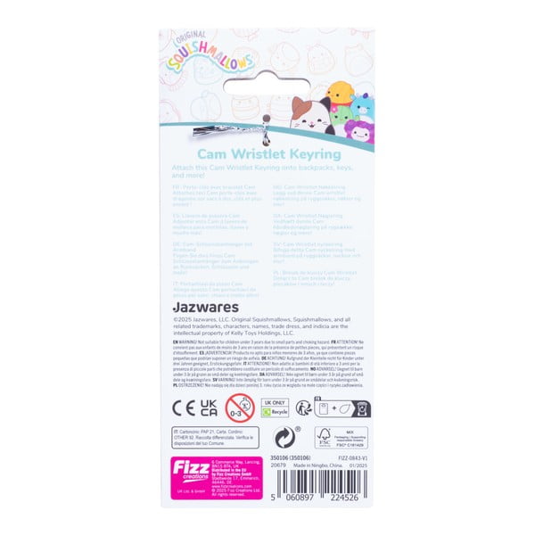 Obesek za ključe Fizz Cam – SQUISHMALLOWS-image-3