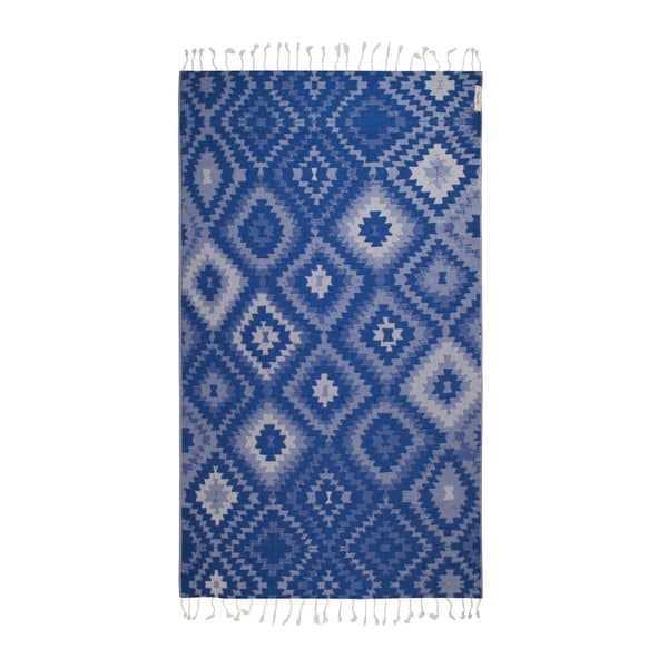 Kopalna brisača Hammam Vive Blue, 95x180 cm