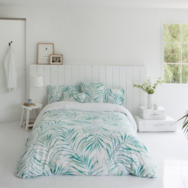 Komplet 2 bombažnih vzglavnikov Marghett Baker Aqua, 50 x 75 cm-image-3