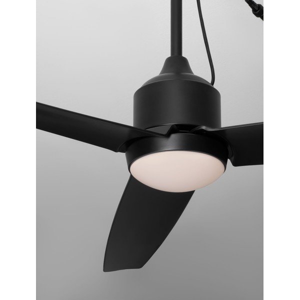Mat črna kovinska LED zatemnitvena stropna svetilka Blowy – Nova Luce-image-2