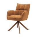Oranžni oblazinjeni jedilni stoli v kompletu 2 ks Marilla – Unique Furniture