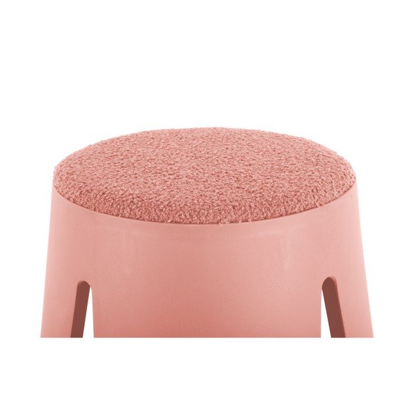 Svetlo rožnat plastičen stolček Savor   – Leitmotiv-image-3