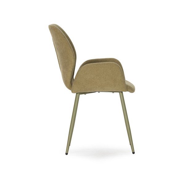 Zeleni oblazinjeni jedilni stoli v kompletu 2 ks Ansu – Marckeric-image-3