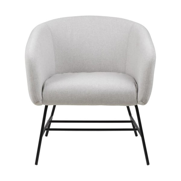 Svetlo siv fotelj Actona Ramsey-image-2