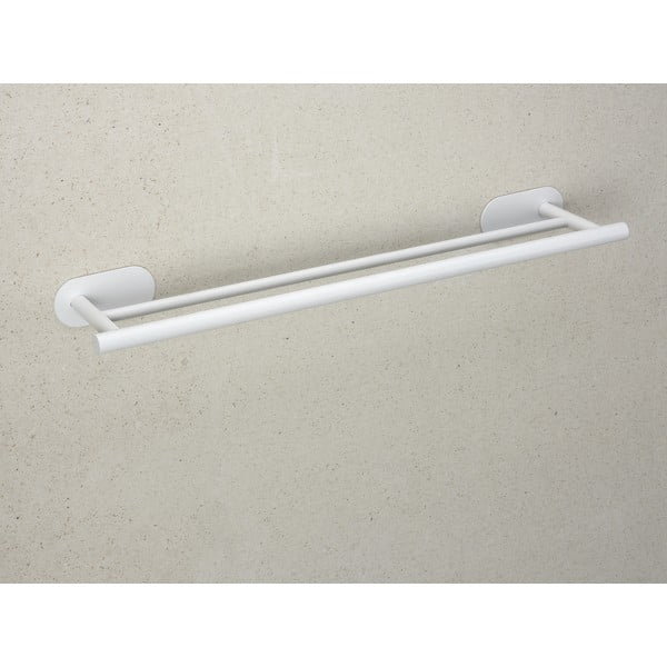 Belo držalo za brisače iz nerjavečega jekla z namestitvijo brez vrtanja Orea Duo – Wenko-image-2