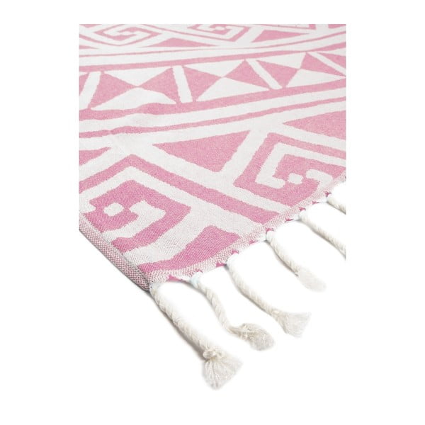 Roza brisača za hamam Kate Louise Mirabelle, 165 x 100 cm-image-1