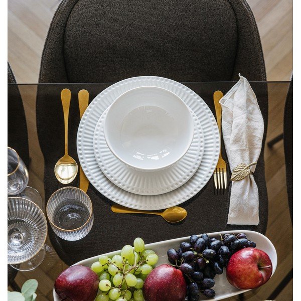 Porcelanast jedilni servis 18 ks za 6 oseb Purita – Bonami Essentials-image-3