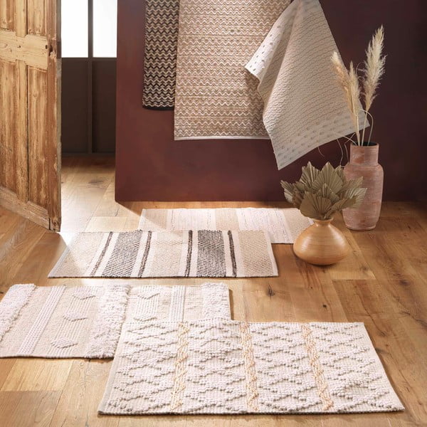 Kremno bela pralna preproga 60x90 cm Silves – douceur d'intérieur-image-2