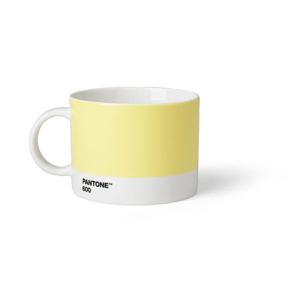 Svetlo rumena keramična skodelica 475 ml Light Yellow 600 – Pantone
