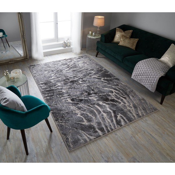 Siva preproga Flair Rugs Lyra, 200 x 290 cm-image-4