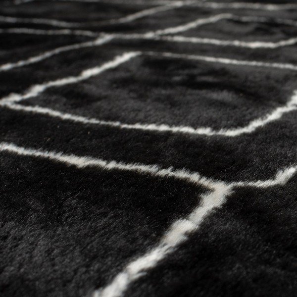 Črna pralna preproga 160x230 cm Imran – Flair Rugs-image-3