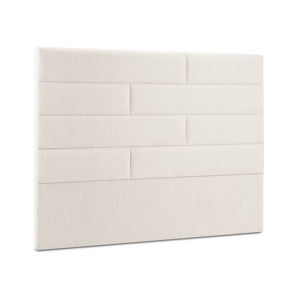 Bež oblazinjeno vzglavje 160x120 cm NY - Cosmopolitan Design-image-2