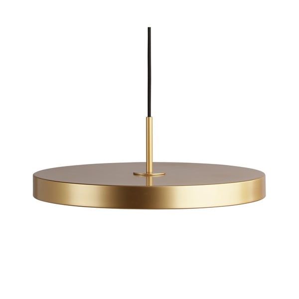 LED viseča svetilka v zlati barvi s kovinskim senčnikom ø 43 cm Asteria Medium – UMAGE