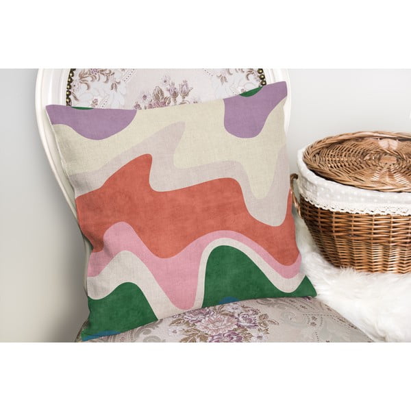 Prevleka za blazino 43x43 cm Squiggly Breeze – Mila Home-image-1