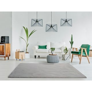 Siva preproga Universal Fox Liso, 120 x 180 cm