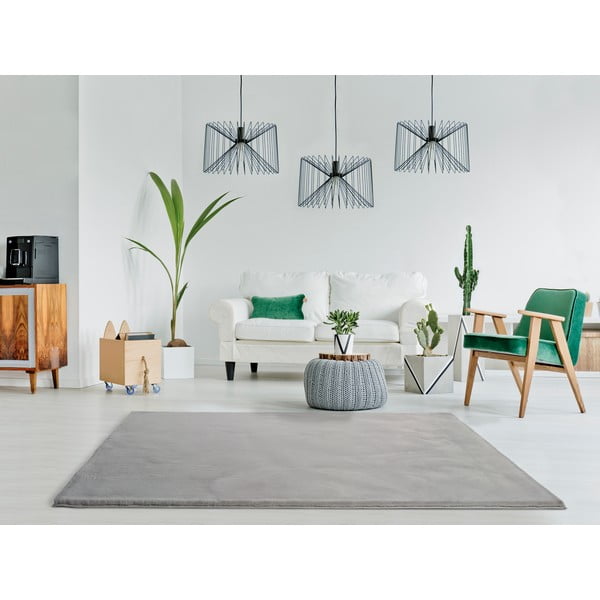 Siva preproga Universal Fox Liso, 160 x 230 cm-image-1