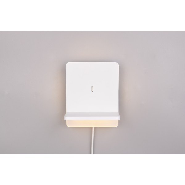 Bela LED zatemnitvena stenska svetilka Fairfield – Trio-image-3