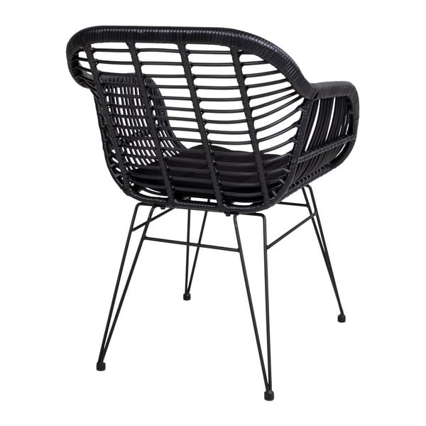 Komplet 2 zunanjih foteljev iz ratana z blazino House Nordic Trieste-image-2