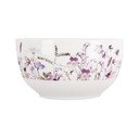 Bela/vijolična porcelanasta skledica za juho 500 ml Louka – Orion