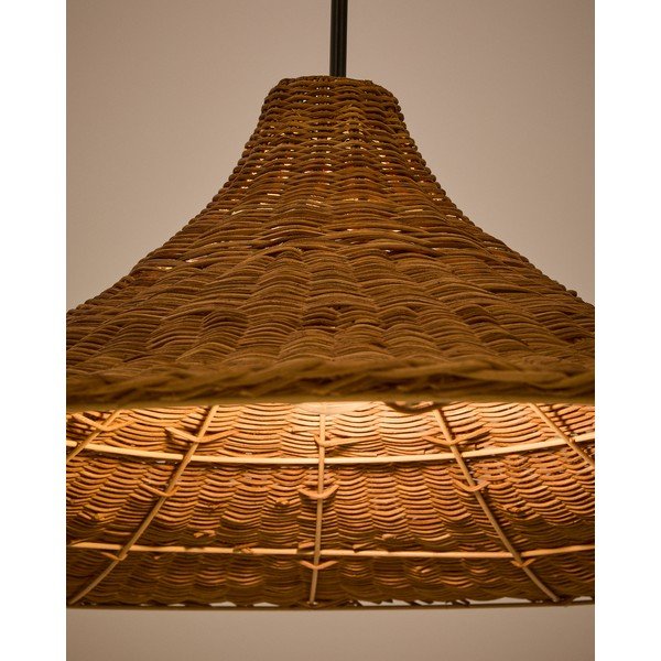 Senčilo v naravni barvi ø 92 cm Bladia – Kave Home-image-1