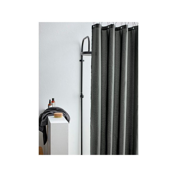 Siva kopalniška zavesa Södahl Leo, 180 x 200 cm-image-1
