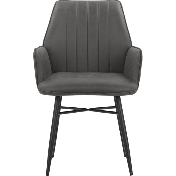 Antracitno sivi jedilni stoli v kompletu 2 ks Anzo – Støraa-image-3