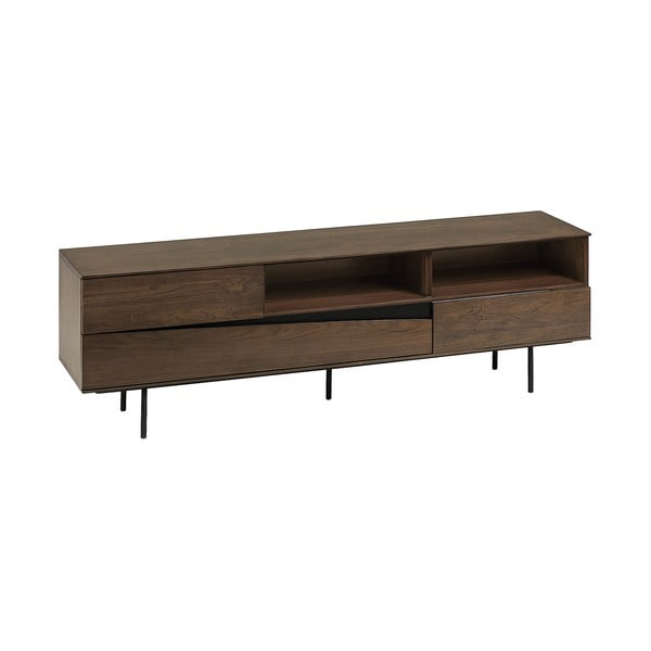TV omarica iz orehovega lesa Kave Home Cutt-image-2