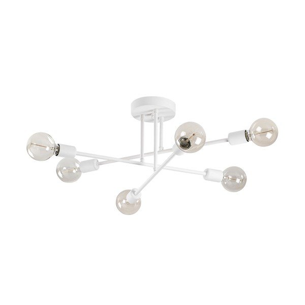 Bela stropna svetilka 64x64 cm Flower – Opviq lights