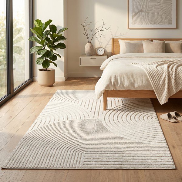 Kremno bela preproga 120x170 cm Whirl – ESTE-image-4