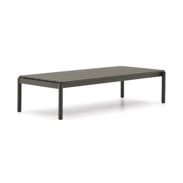 Kovinska vrtna klubska mizica 63x149 cm Sorells – Kave Home