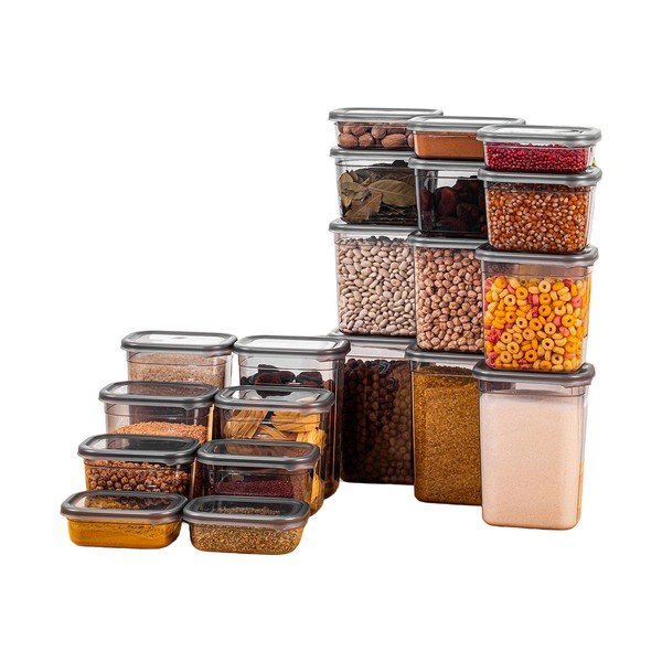 Posode za shranjevanje v kompletu 20 ks živil Fresco – Hermia