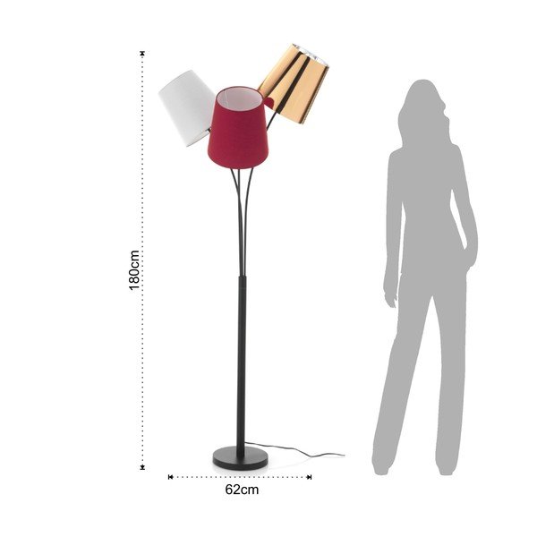 Stoječa svetilka 180 cm Tris - Tomasucci-image-2