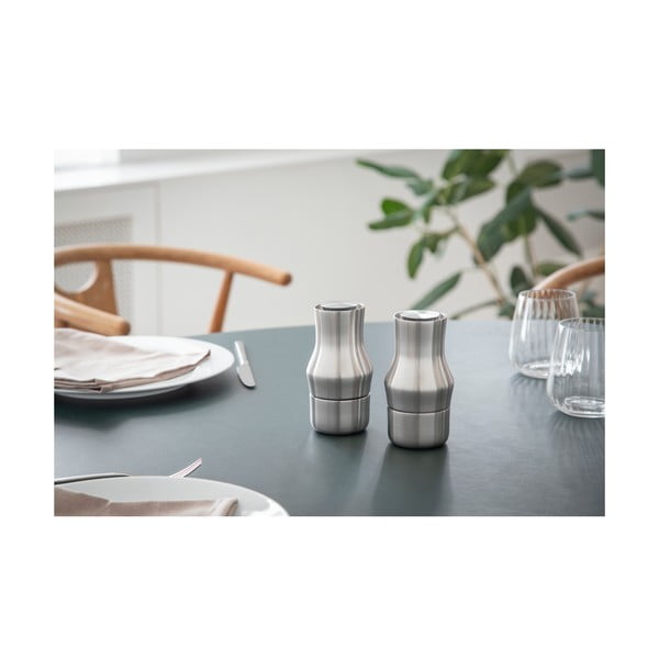 Mlinček iz nerjavečega jekla v mat srebrni barvi Dorotea – Gense-image-4