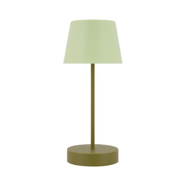 Zelena LED zatemnitvena namizna svetilka (višina 33,5 cm) Oscar – Remember