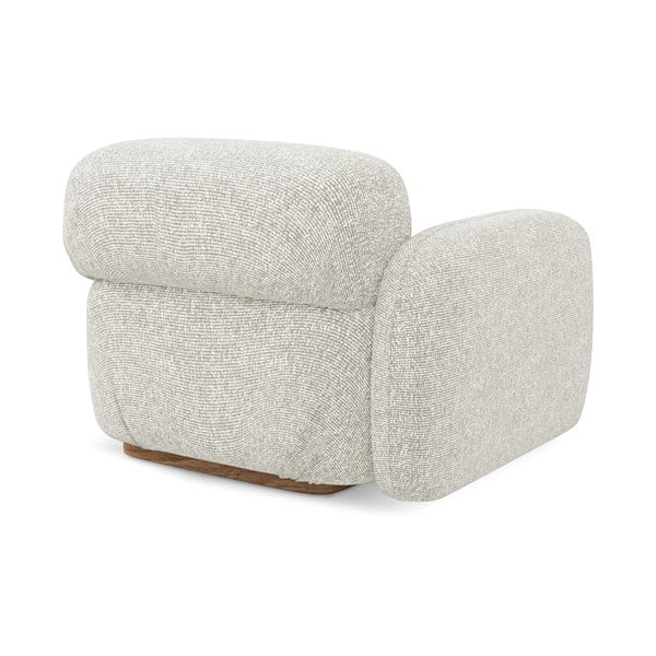 Kremno bel modul za sedežno garnituro (levi kot) Ailani – Makamii-image-3