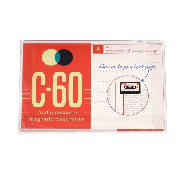 Knjižna kazala v kompletu 3 ks Cassette - Rex London-image-4