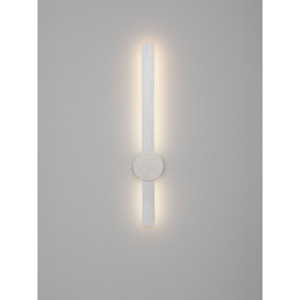 Aluminijasta LED stenska svetilka v mat srebrni barvi Norei – Nova Luce-image-3