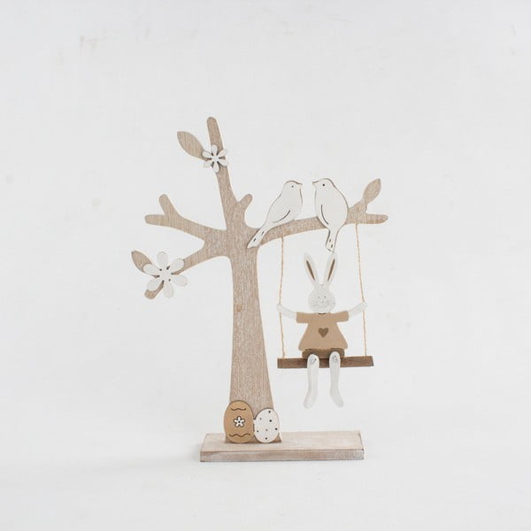 Lesena dekoracija Dakls Tree z gugalnico