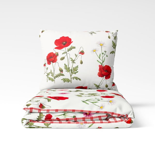 Bombažna posteljnina Bonami Selection Poppy, 200 x 200 cm-image-2
