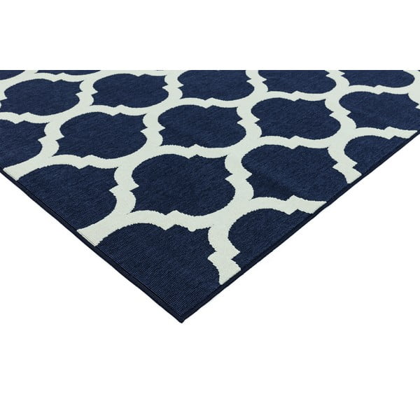 Modra preproga Azijske preproge Antibes, 80 x 150 cm-image-3