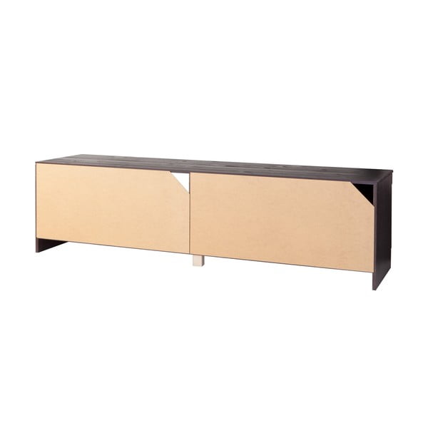 Rjava TV omarica iz masivnega bora 45x44 cm Cubrix – Støraa-image-2