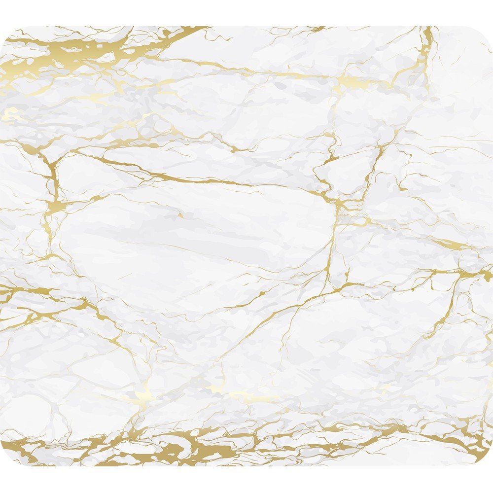 Stenska zaščitna plošča za štedilnik iz kaljenega stekla 50x56 cm Marble Gold
