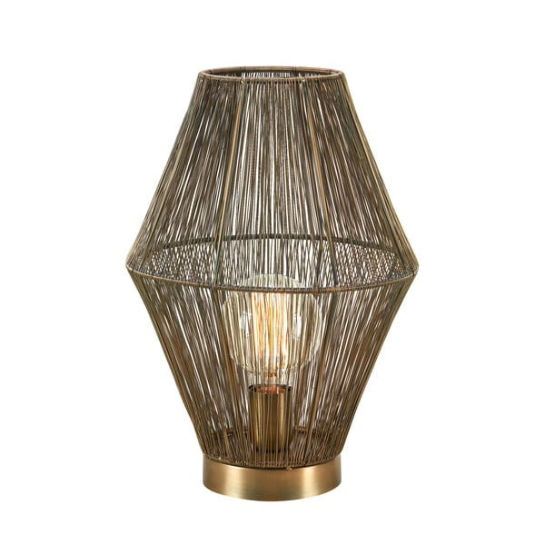 Namizna svetilka v bronasti barvi s kovinskim senčnikom (višina 38 cm) Casa – Markslöjd